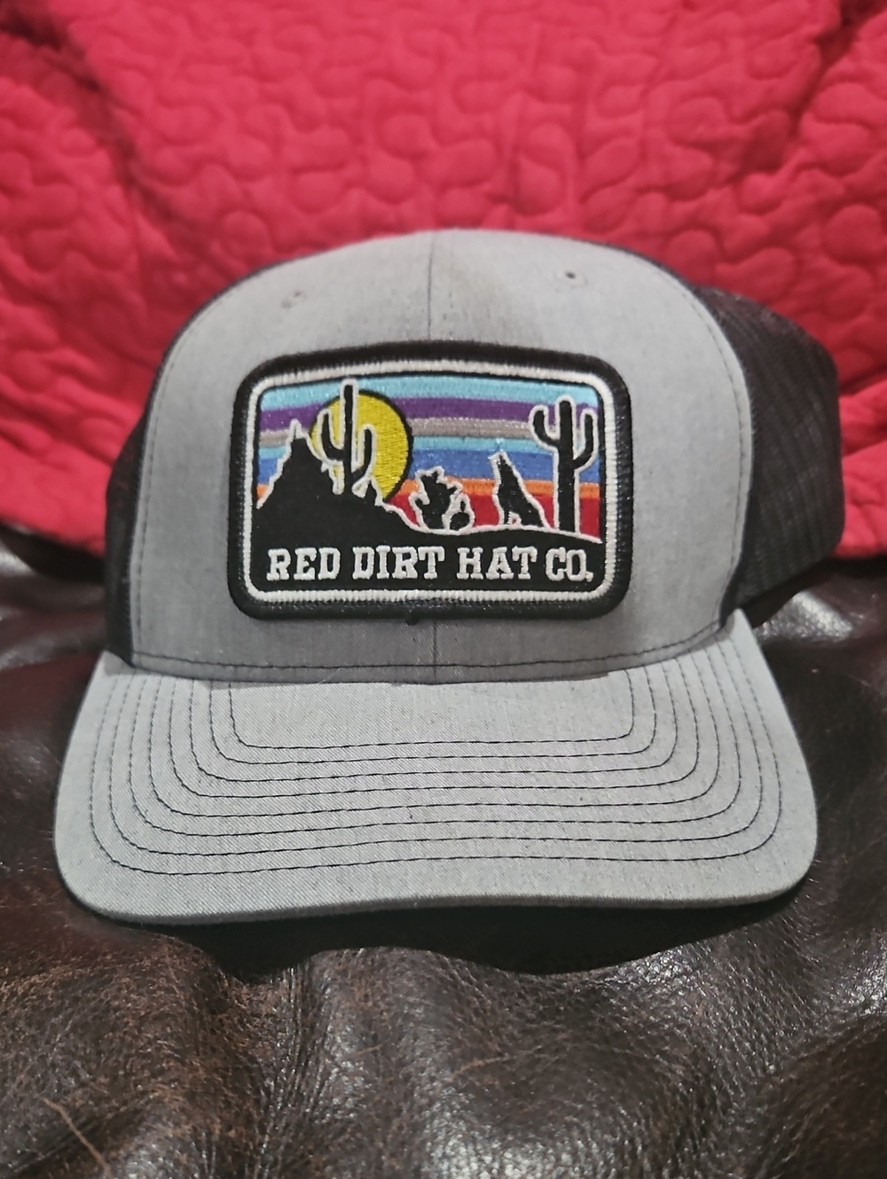 Men's Gray Trucker Hat